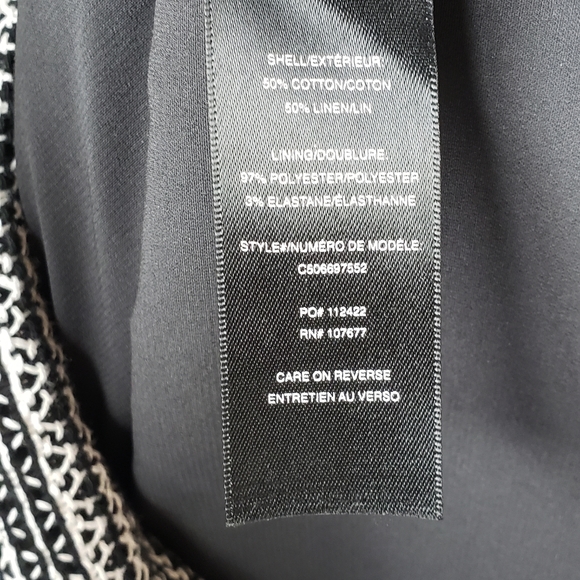 Alice + Olivia Clyde Black & White Sheath Dress - Picture 8 of 9